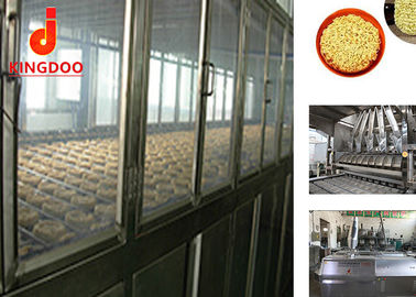 1800-2000KG / एच स्टीम की खपत के साथ कॉम्पैक्ट संरचना कप नूडल मशीन